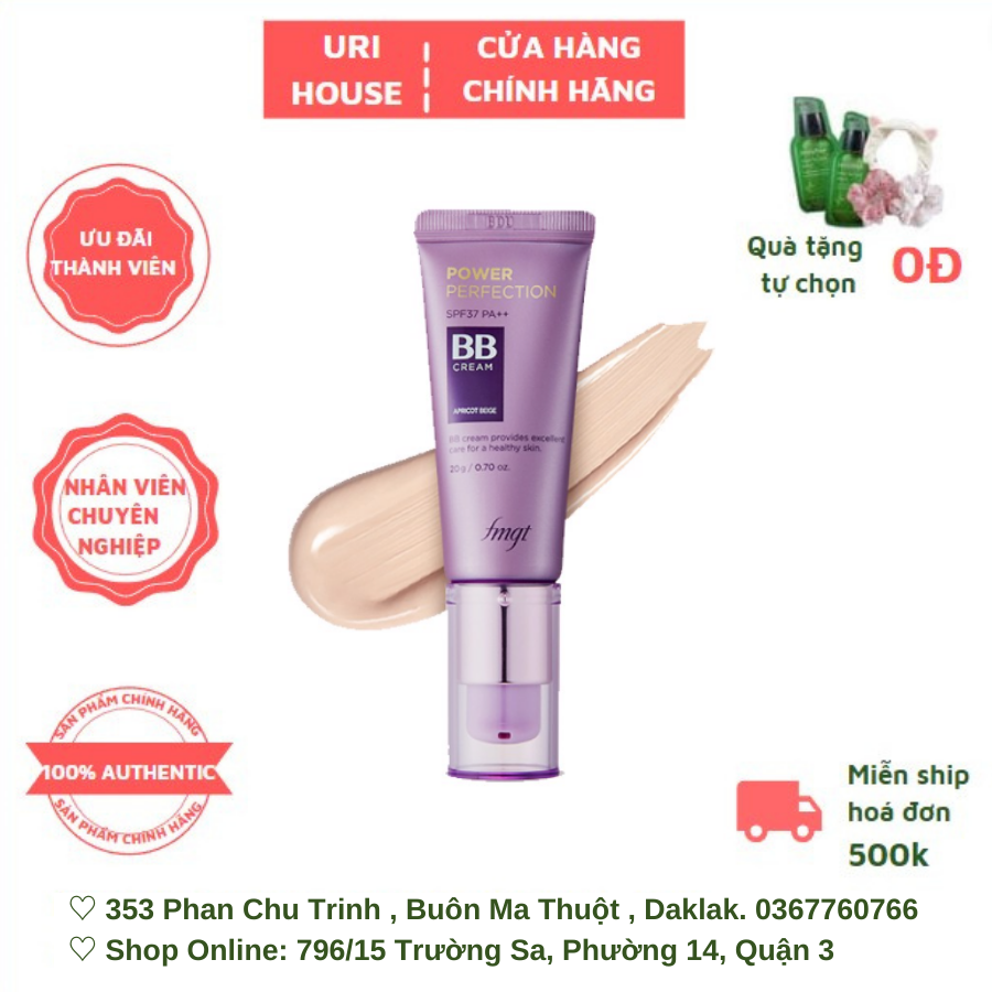 Kem Nền Trang Điểm Đa Năng The Face Shop Power Perfection Bb Cream SPF37 PA++ 20g