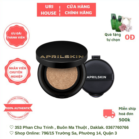  Phấn Nước Aprilskin Ma Thuật 15g Magic Snow Cushion Galaxy 2.0 