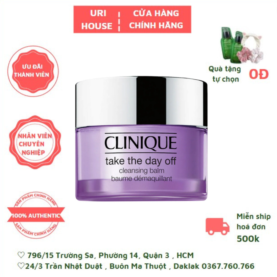 Sáp Tẩy Trang Clinique Take The Day Off Cleansing Balm 15ML