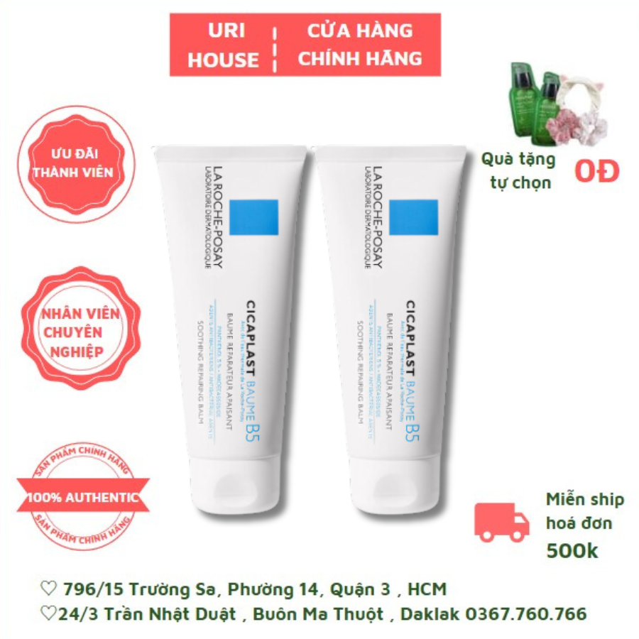 Kem Dưỡng La Roche-Posay Làm Dịu, Hỗ Trợ Phục Hồi Da Cicaplast Baume B5 Soothing Repairing Balm 40ml