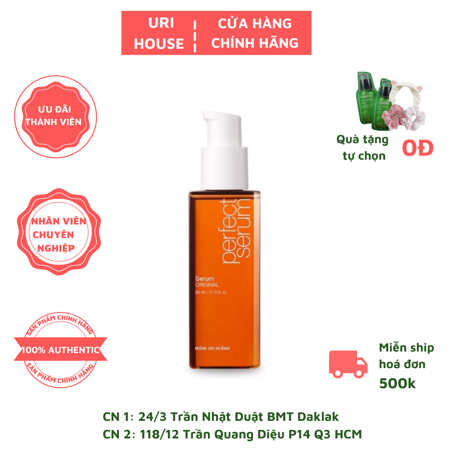 Tinh Chất Dưỡng, Phục Hồi Tóc Miseen Scène Perfect Serum 80ml