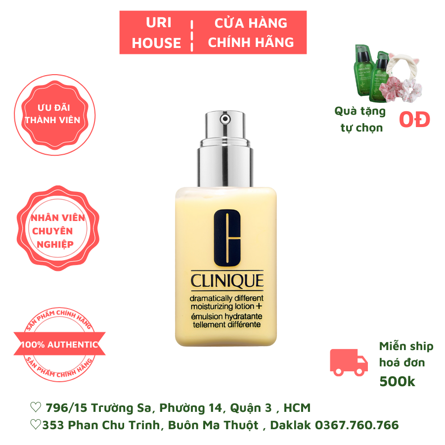 Kem dưỡng ẩm Clinique Dramatically Different Moisturizing Lotion 125ml