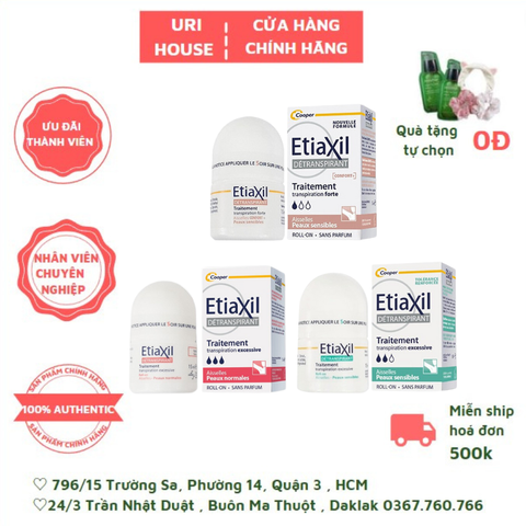  Lăn Khử Mùi Đặc Trị Etiaxil Pháp 15ml 