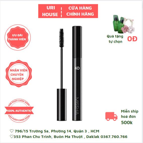 Mascara 4D Làm Dày Mi Missha The Style 4D
