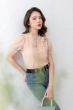  Quần denim loe xanh 