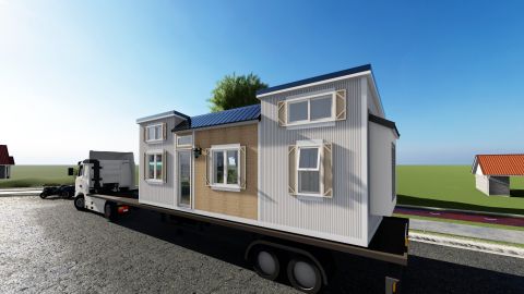 Tiny House phong cách Châu Âu - 40m2 Nissei House