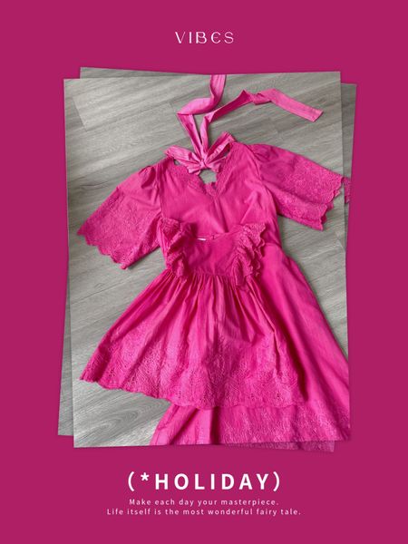  Pinky dress for Kid 