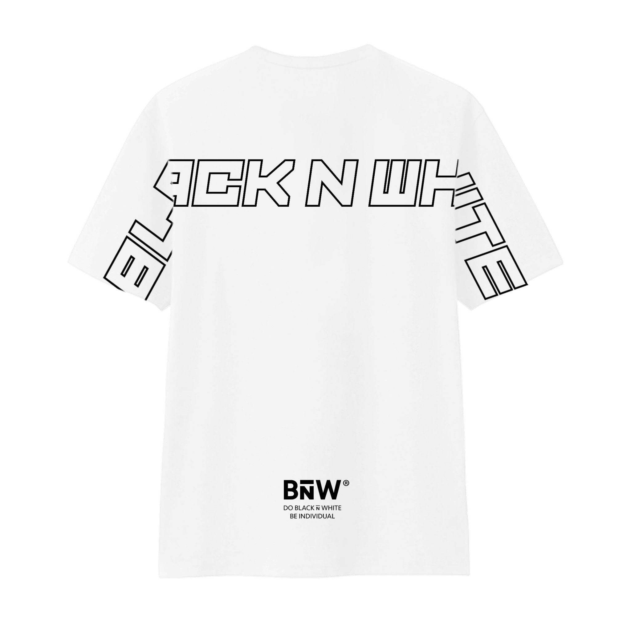  Bɴ̅W® Black and White Tee 