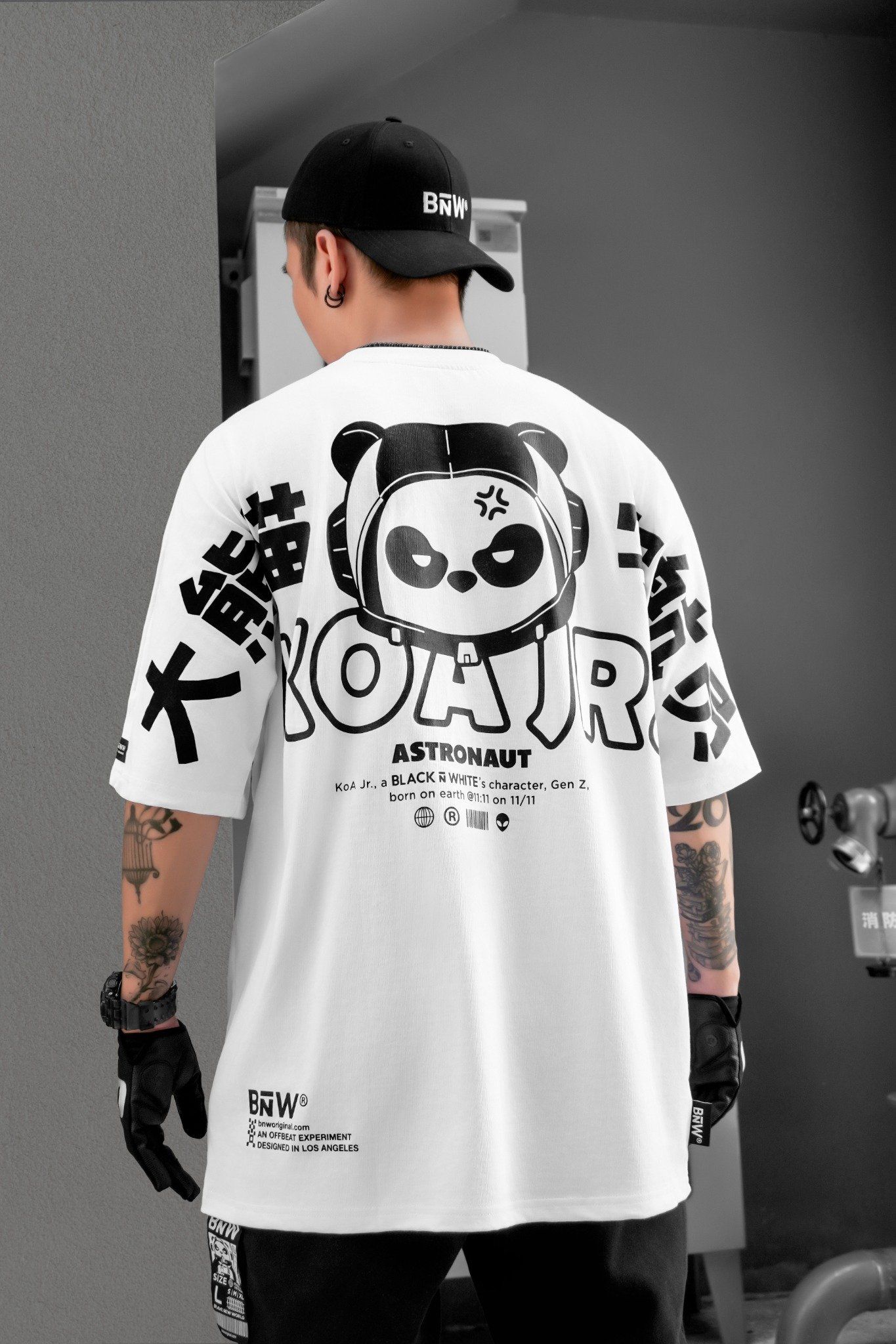 Bɴ̅W® KoA Jr. - Astronaut Panda 2024 – BLACK ɴ̅ WHITE®