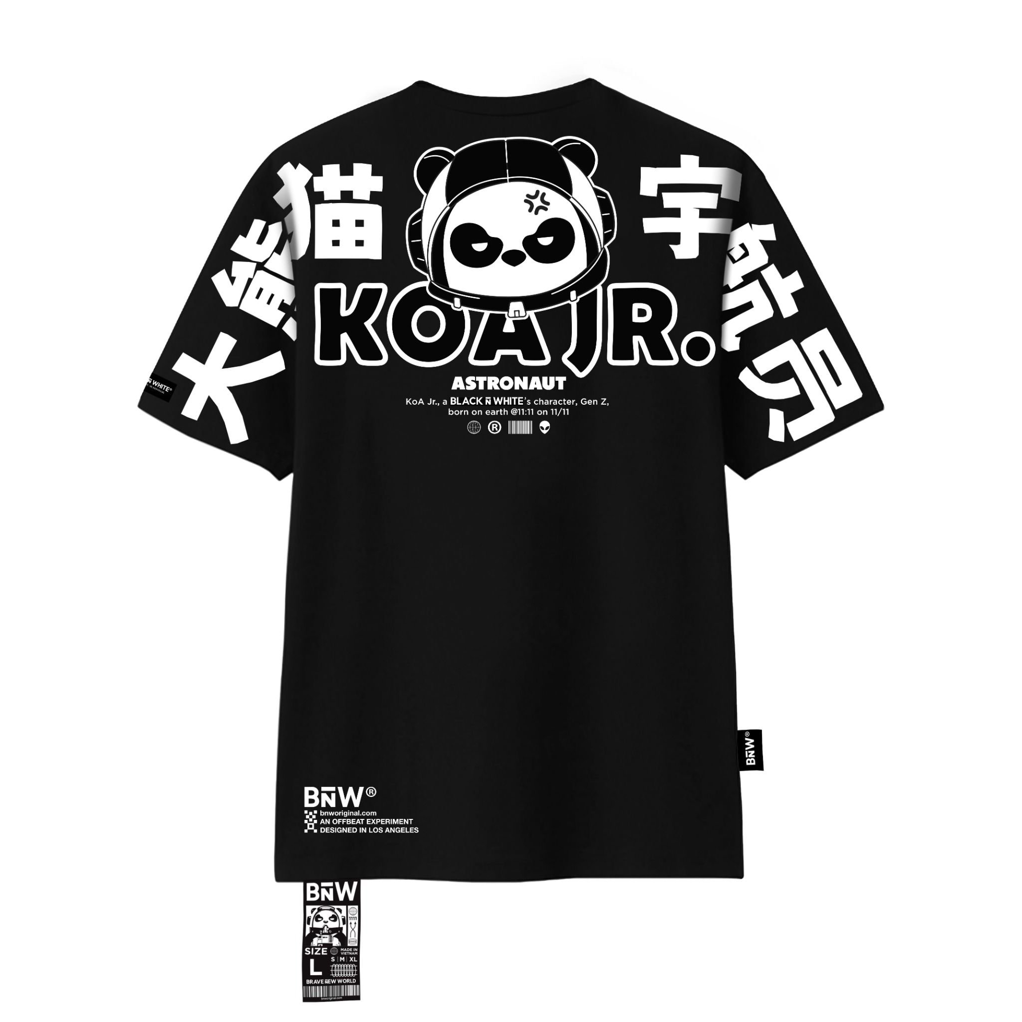 nouw. tシャツ \"Space orbit\" Black 2025 S/S Space Available | HBX - Globally Curated Fashion and