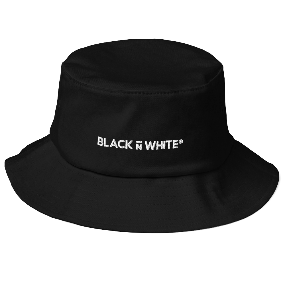 Bɴ̅W®Bucket Hat BLACK ɴ̅ WHITE®