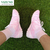 giày đá bóng Nemeziz 18.3 đinh ngắn TF màu hồng
