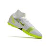 Giày đá bóng Nike Mercurial Superfly 8 elite đinh TF màu trắng và vàng chanh, thửa riêng cho cẩu thủ KYLIAN MBAPPE