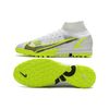 Giày đá bóng Nike Mercurial Superfly 8 elite đinh TF màu trắng và vàng chanh, thửa riêng cho cẩu thủ KYLIAN MBAPPE