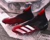 Giày đá bóng Predator Mutator 20+ FG không dây màu đỏ đen