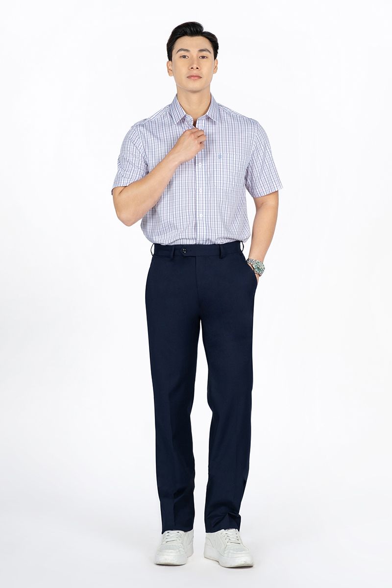  Quần Tây Lịch Lãm Lưng Thông Minh DP24SS02P-EP 