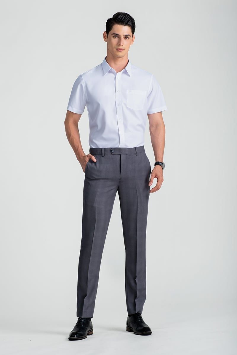  Quần Tây Nam Form Vừa DP25SS06P-NMSC 