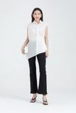  Áo kiểu nữ sát nách vạt chéo FWBL22FH77G 