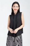  Áo kiểu nữ sát nách cổ lọ FWBL22SS08L 