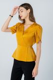  Áo Blouse Cổ Chữ V Nữ Tính FWBL23FH05C 