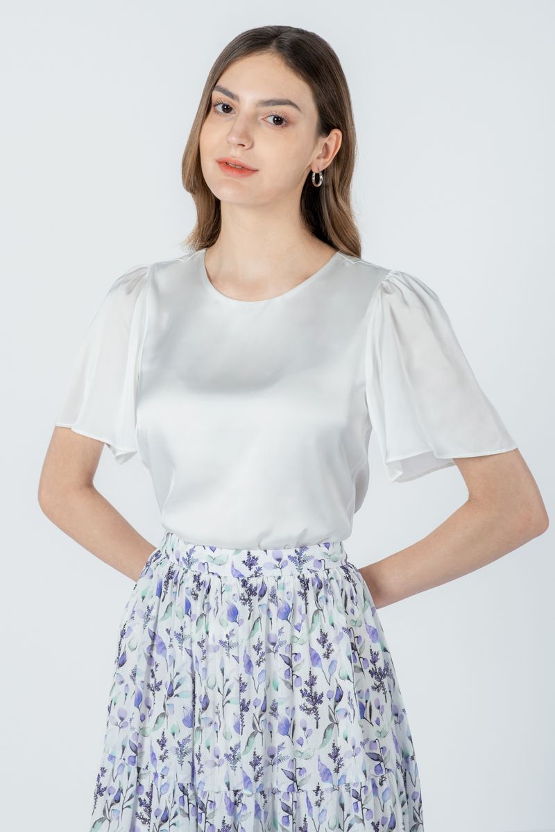  Áo Blouse Nữ Thời Trang FWBL23SS03G 