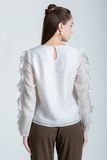  Áo Kiểu Nữ Cổ Tròn FWBL24FH11C 