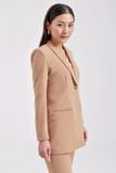  Áo blazer nữ cổ sam có chiết eo FWBZ21SS03P 