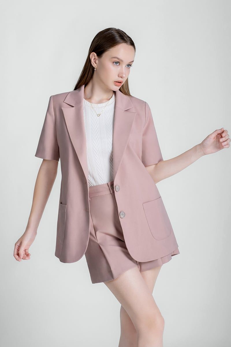  Áo Blazer Nữ Thanh Lịch FWBZ24FH01C 