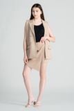  Áo Blazer Ghi Lê Nữ FWBZ24FH03C 