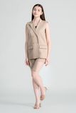  Áo Blazer Ghi Lê Nữ FWBZ24FH03C 