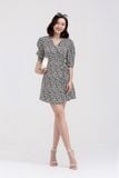  Đầm wrapdress họa tiết lập thể FWDR21FH59L 