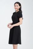  Đầm chữ A tay ngắn  FWDR22SS30L 
