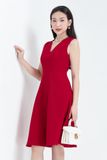  Đầm nữ sát nách dáng chữ A FWDR22FH32C 