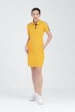  Đầm nữ dáng polo phối viền FWDR22FH52C 