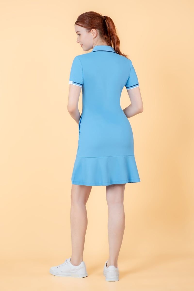  Đầm polo dáng xòe FWDR22FH53C 