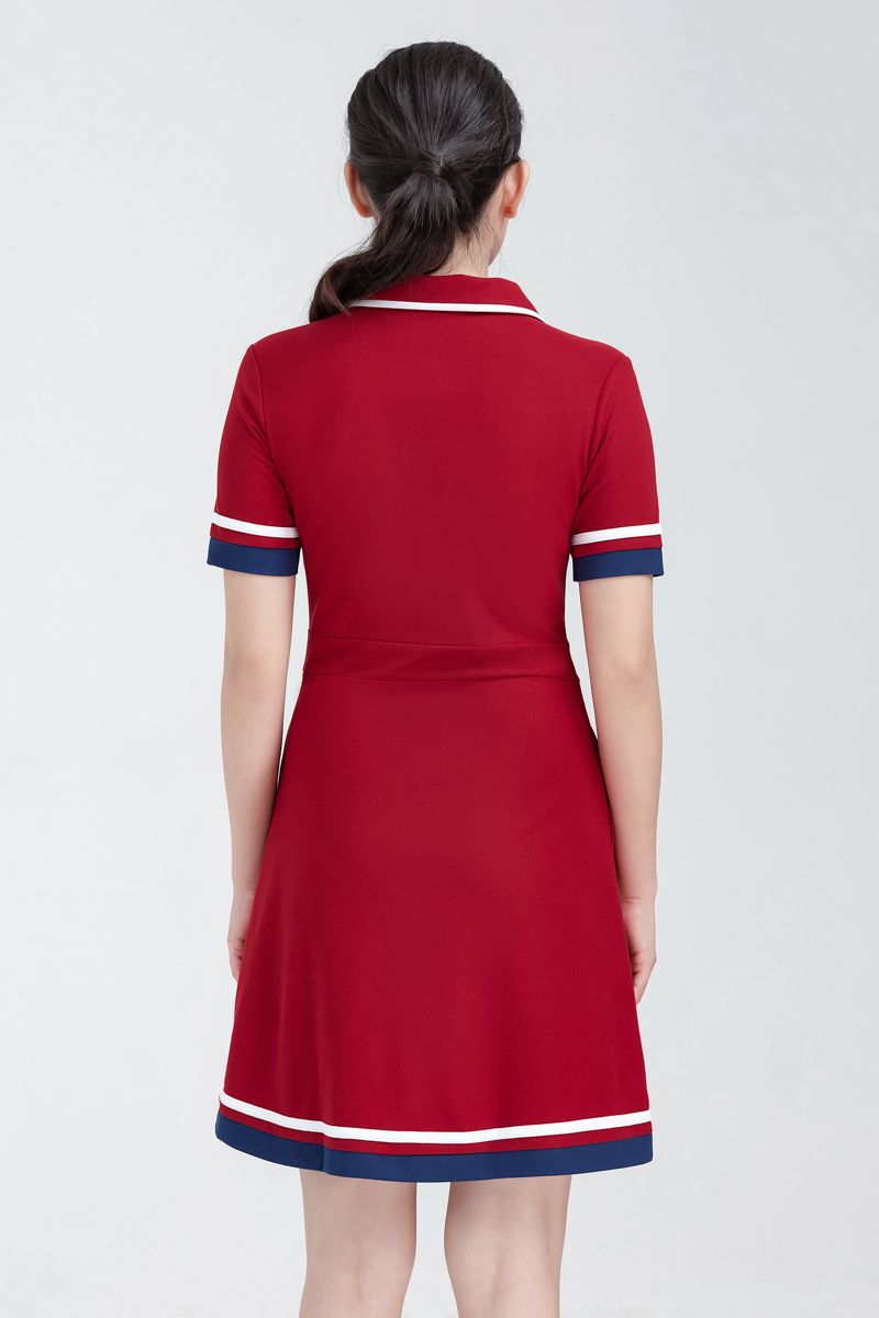  Đầm polo nữ dáng xòe FWDR22FH55C 