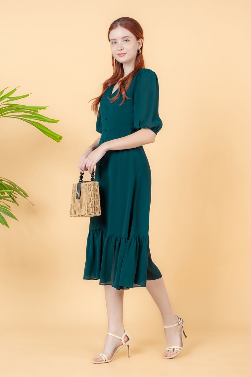  Đầm nữ dạo phố dáng dài FWDR22FH58C 