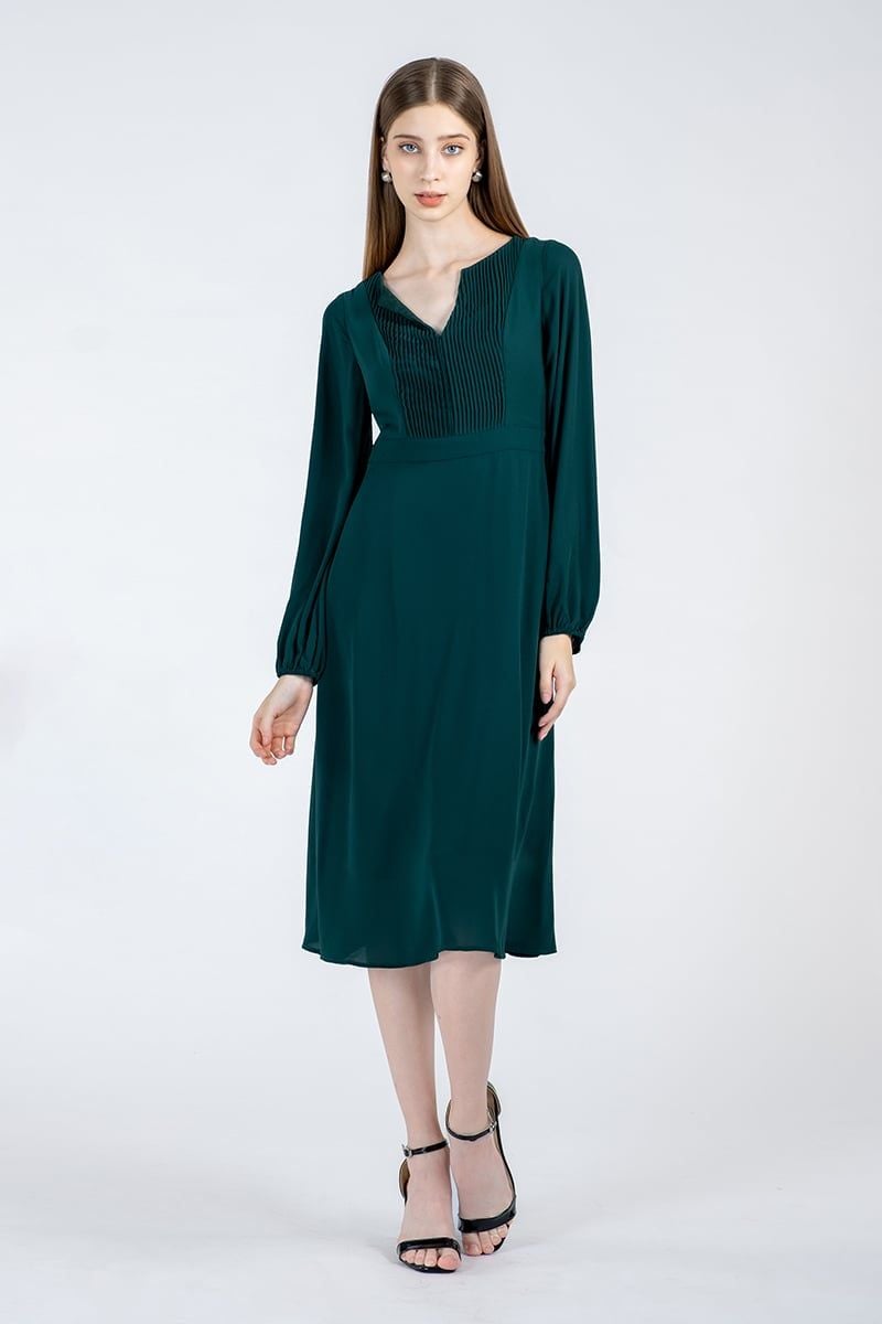  Đầm nữ dáng dài FWDR22FH59C 