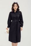  Đầm sơ mi form suông thắt eo FWDR22SS02L 