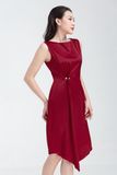  Đầm nữ dáng bút chì vạt chéo FWDR22SS18C 
