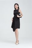  Đầm nữ dáng bút chì vạt chéo FWDR22SS18C 