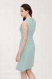  Đầm nữ dáng ôm xếp ly chéo eo FWDR22FH31C 