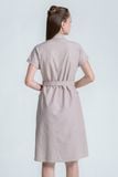  Đầm Nữ Cổ Vest Thanh Lịch FWDR24FH03C 