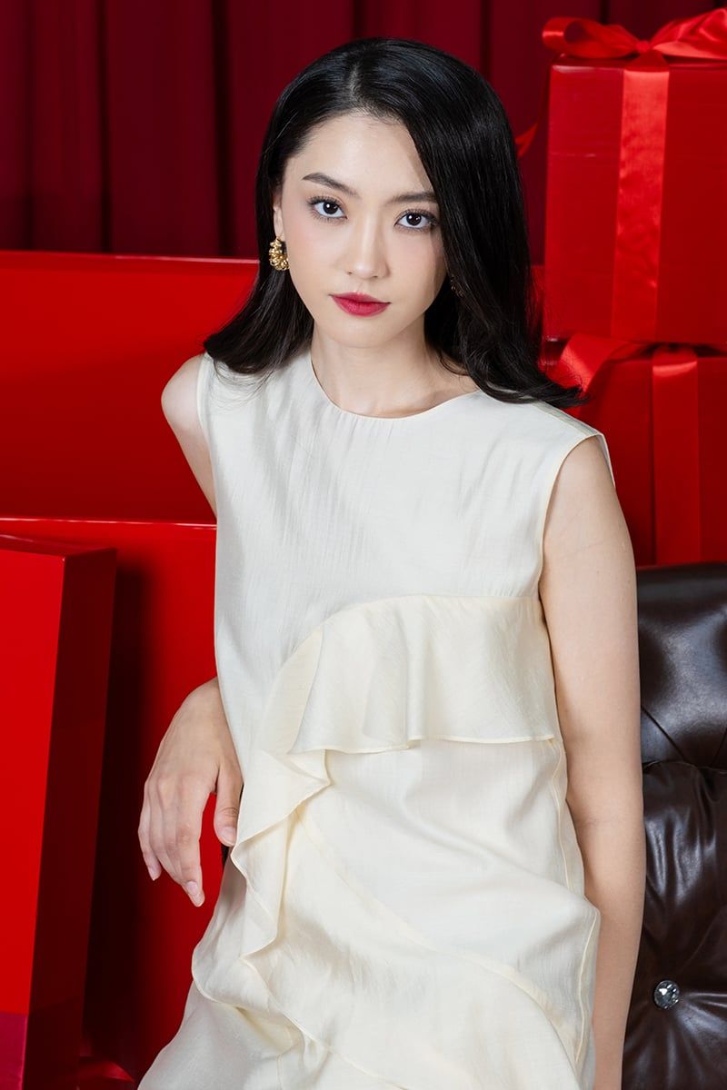  Đầm Nữ Thanh Lịch FWDR24FH10C 