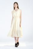  Đầm Cổ V Dáng Xòe FWDR24SS12G 