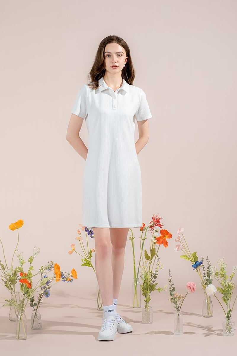  Đầm Polo Cá Tính FWDR24SS16G 