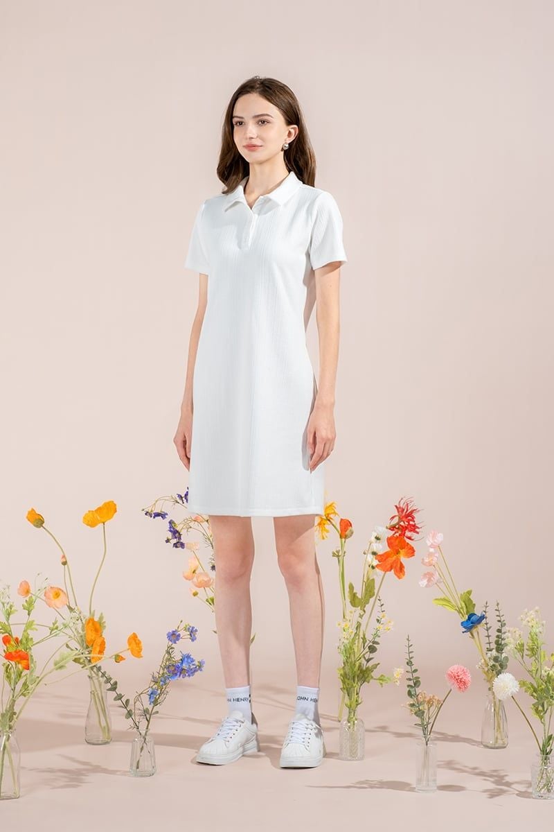  Đầm Polo Cá Tính FWDR24SS16G 