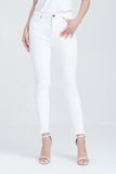  Quần jeans nữ dáng skinny lai tua rua FWJN22FH07C 