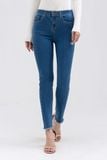  Quần jeans nữ ống tua rua FWJN22SS01C 