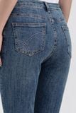  Quần jeans nữ ống loe lệch lai FWJN22SS05L 